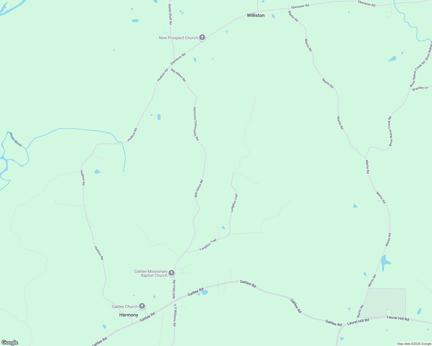 map of restaurants, bars, coffee shops, grocery stores, and more near 3369 Harmony Road in Carthage