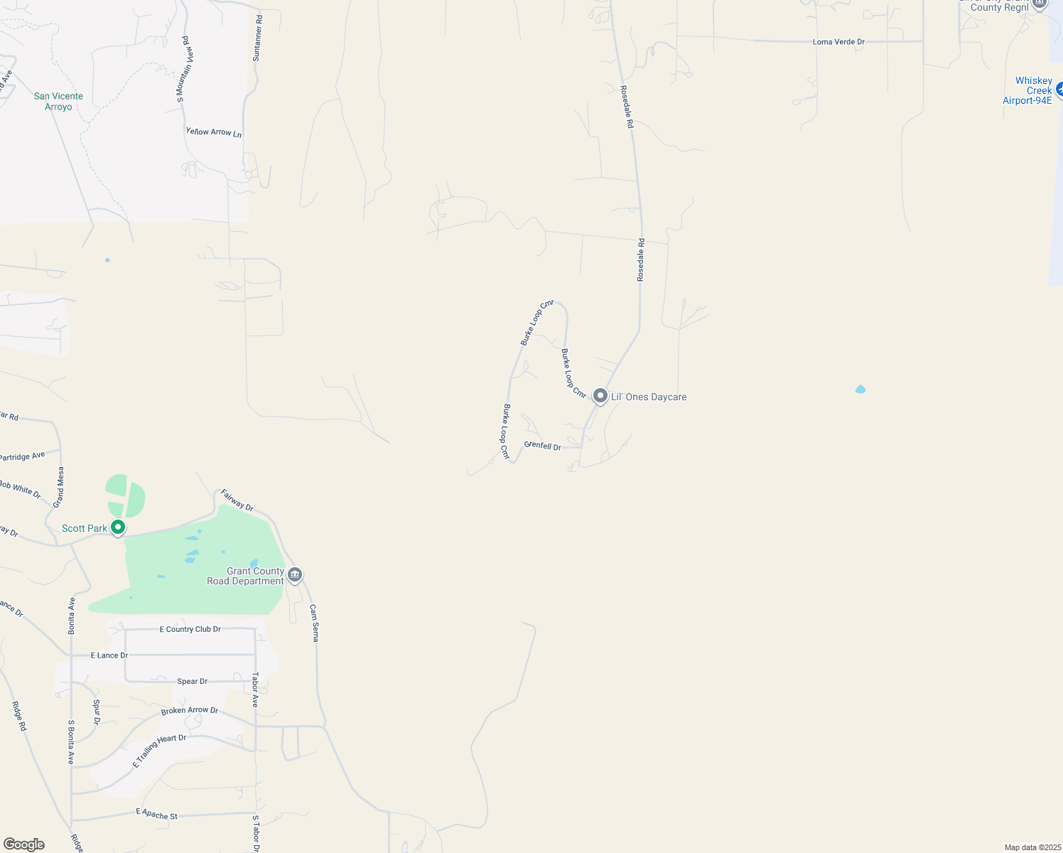 map of restaurants, bars, coffee shops, grocery stores, and more near 2-24 Grenfell Drive in Silver City