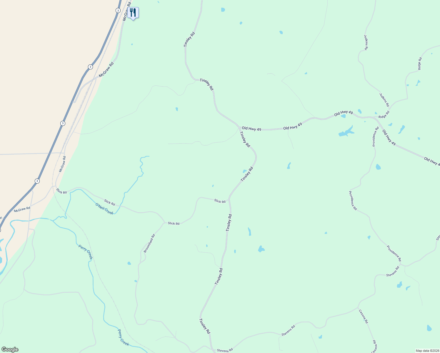 map of restaurants, bars, coffee shops, grocery stores, and more near 5539 Tinsley Road in Yazoo City