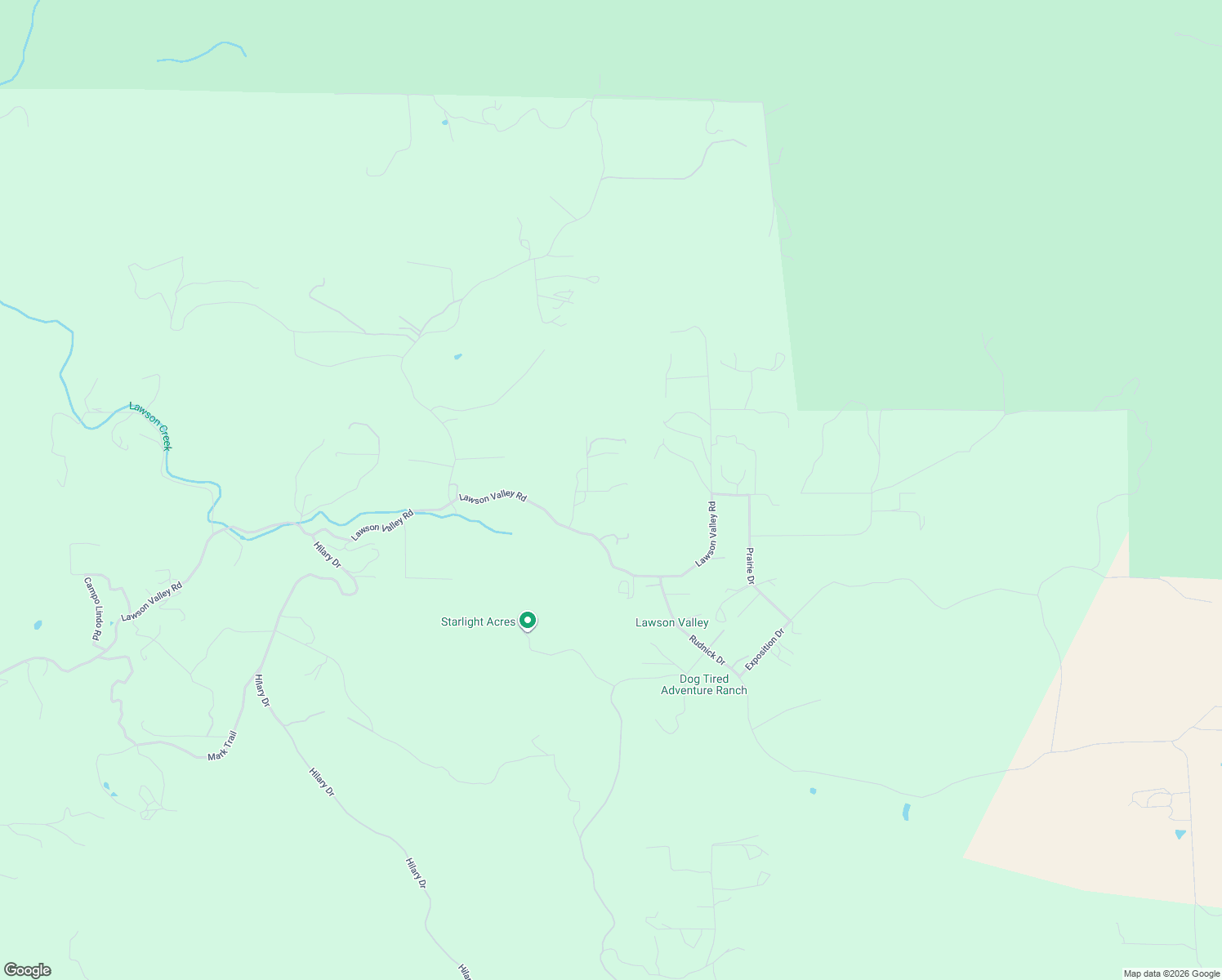 map of restaurants, bars, coffee shops, grocery stores, and more near 17696 Lawson Valley Road in Jamul