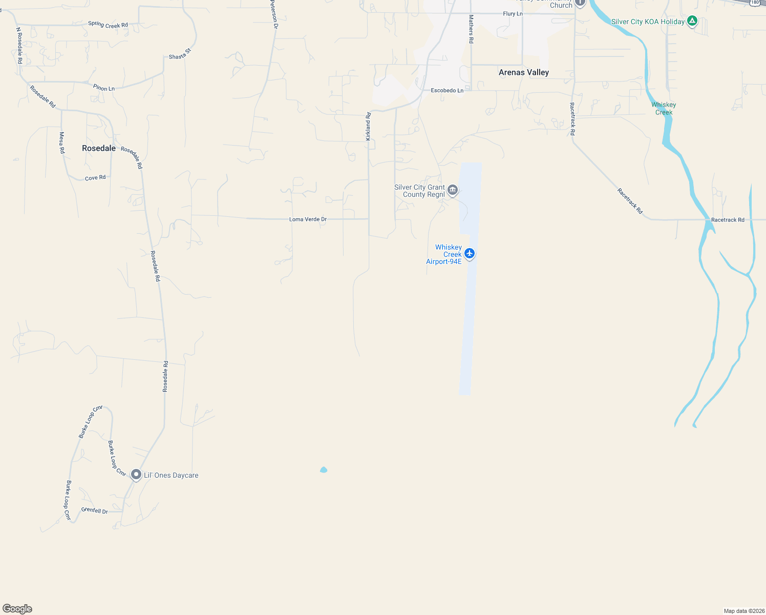 map of restaurants, bars, coffee shops, grocery stores, and more near 191 Kirkland Road in Silver City