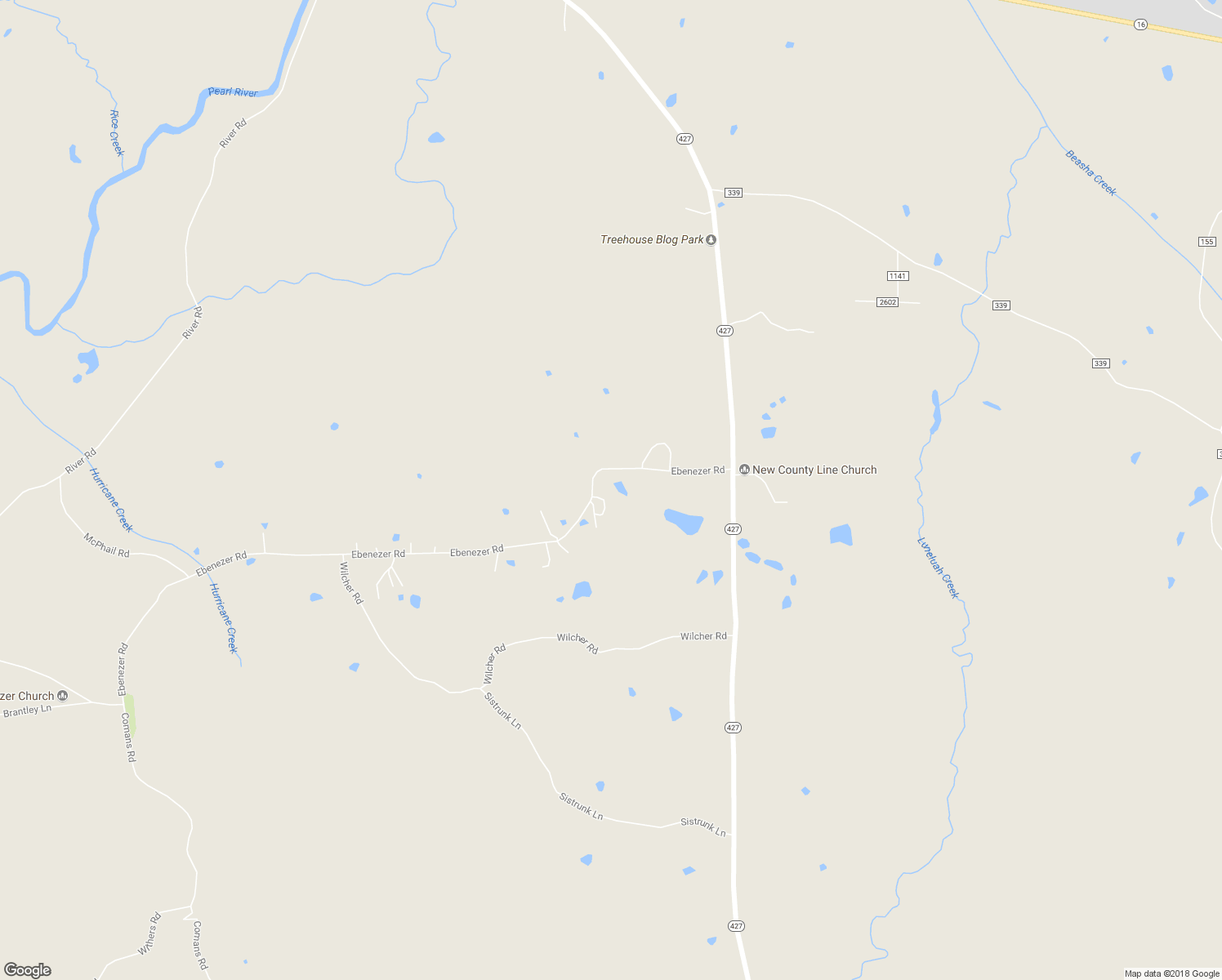 map of restaurants, bars, coffee shops, grocery stores, and more near 8124 Ebenezer Road in Carthage