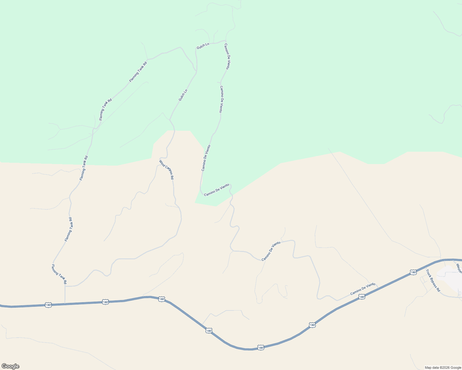 map of restaurants, bars, coffee shops, grocery stores, and more near Camino De Viento in Silver City