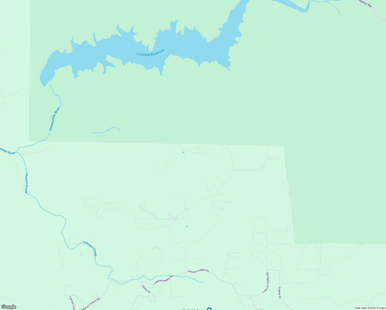 map of restaurants, bars, coffee shops, grocery stores, and more near 5120 Montiel Truck Trail in Jamul
