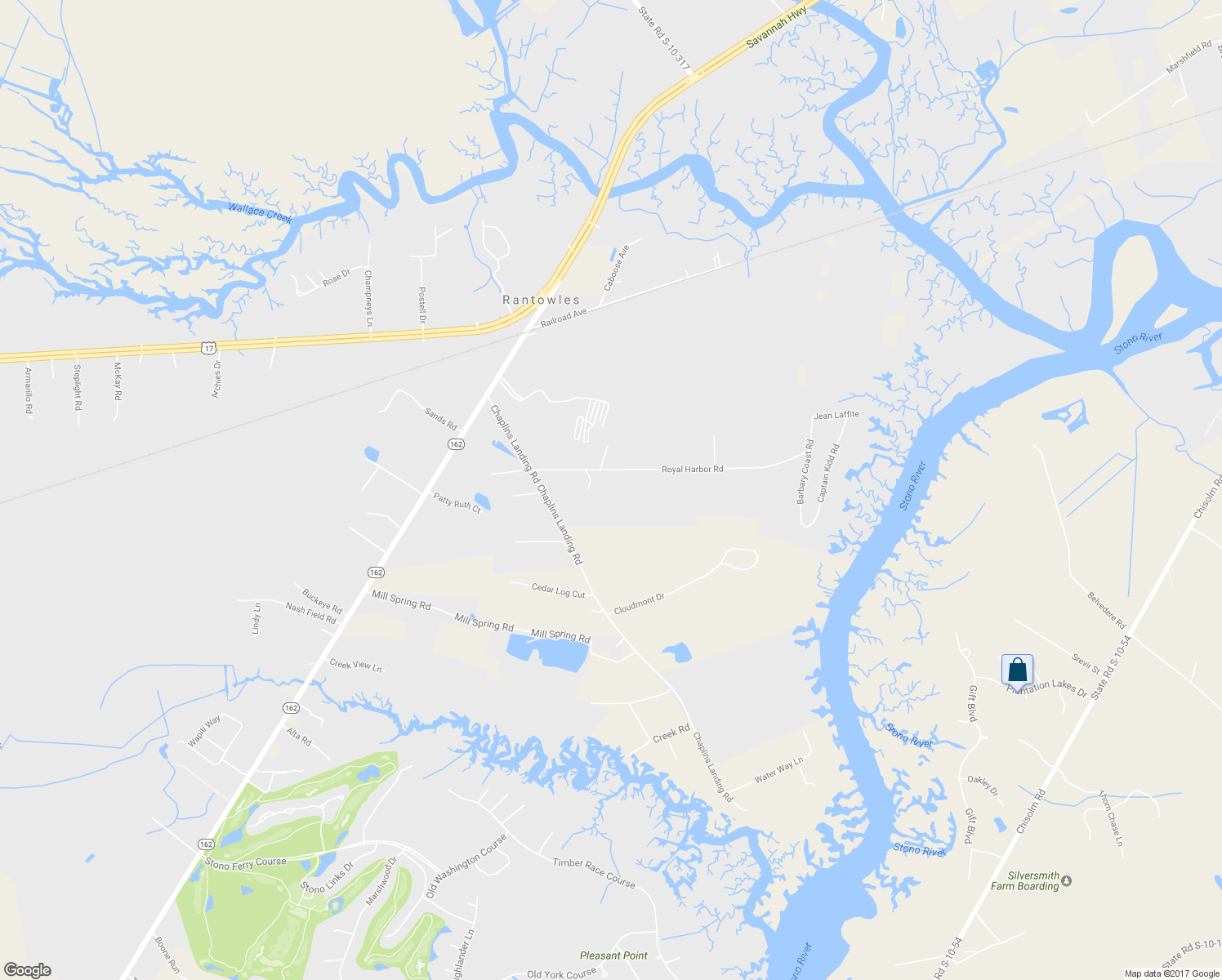 map of restaurants, bars, coffee shops, grocery stores, and more near 4337 Royal Harbor Road in Hollywood