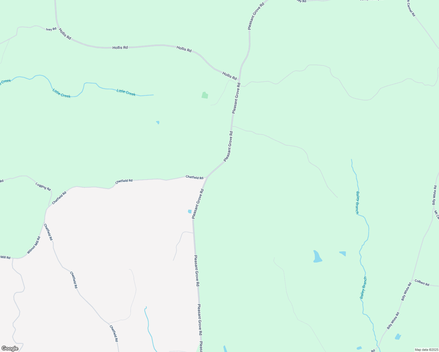 map of restaurants, bars, coffee shops, grocery stores, and more near 4027 Pleasant Grove Road in Culloden