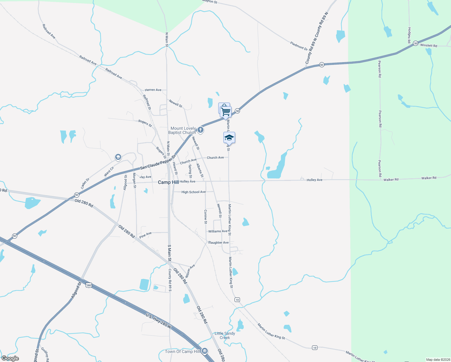 map of restaurants, bars, coffee shops, grocery stores, and more near 845 Holley Avenue in Camp Hill