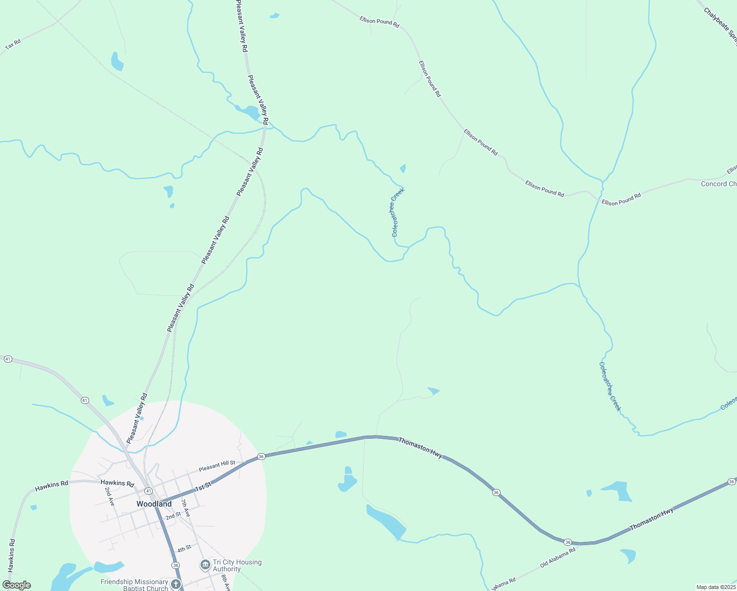 map of restaurants, bars, coffee shops, grocery stores, and more near in Woodland