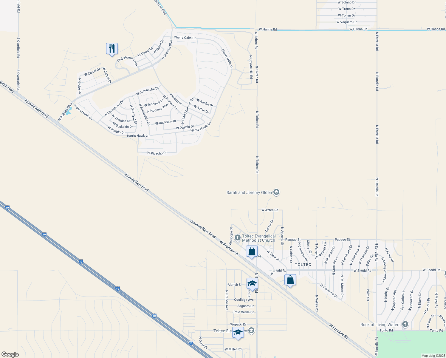 North Maricopa Street, Eloy AZ Walk Score