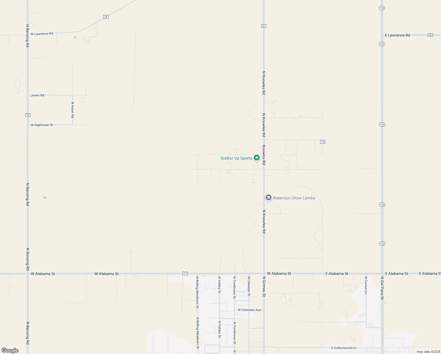 map of restaurants, bars, coffee shops, grocery stores, and more near 1401 West Marr Street in Hobbs