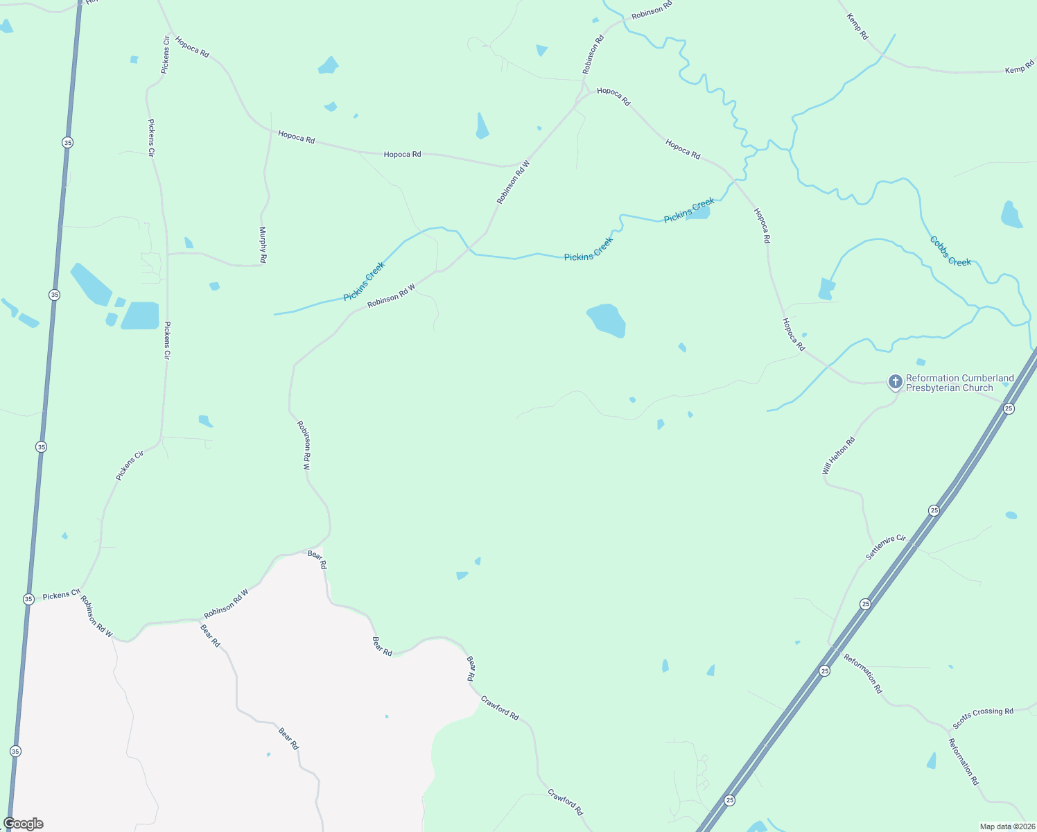map of restaurants, bars, coffee shops, grocery stores, and more near 201 Lowery Road in Carthage