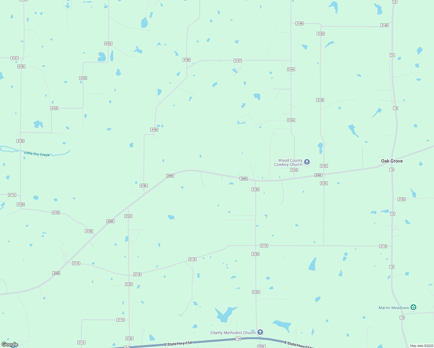 map of restaurants, bars, coffee shops, grocery stores, and more near Farm to Market 2088 in Quitman