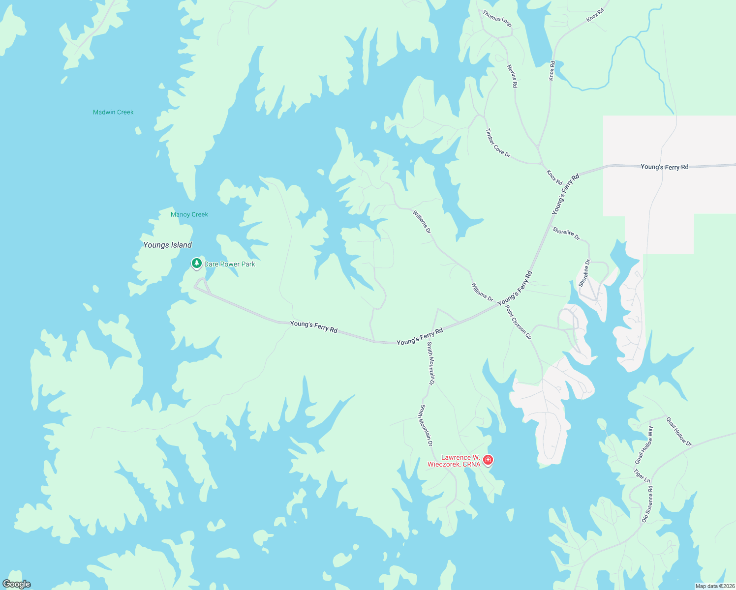 map of restaurants, bars, coffee shops, grocery stores, and more near 48 Crocker Drive in Jackson's Gap