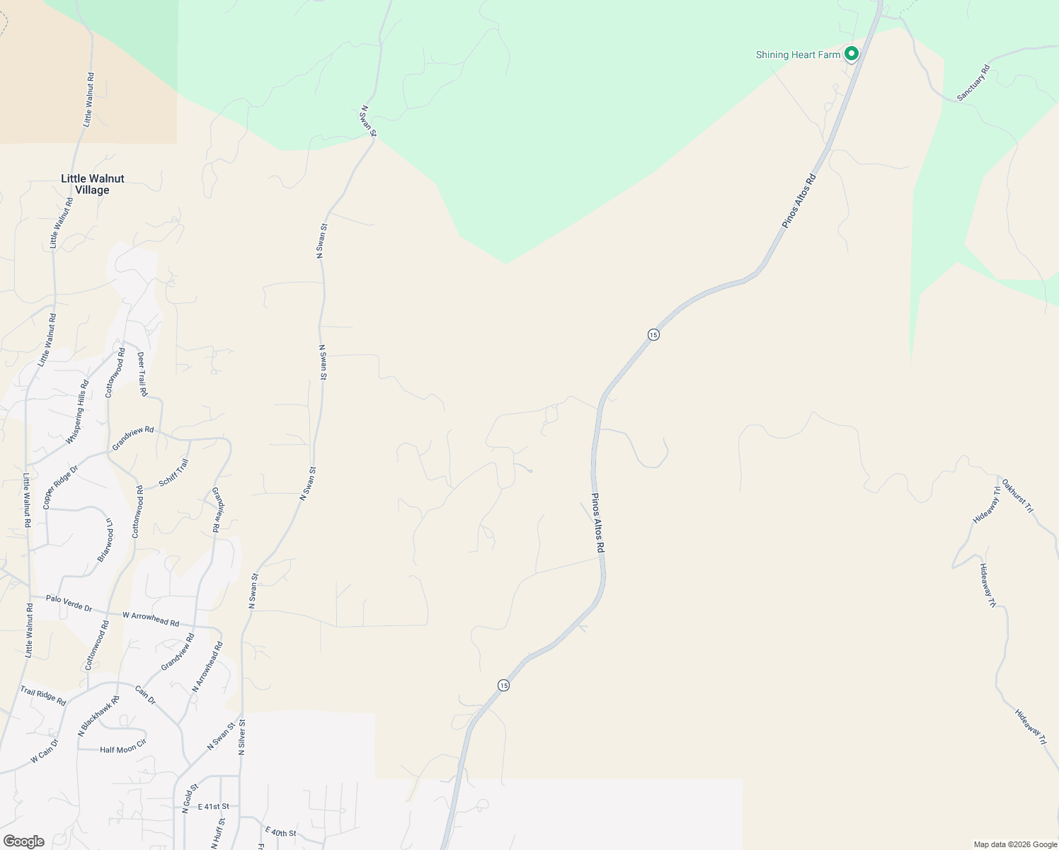 map of restaurants, bars, coffee shops, grocery stores, and more near 19-53 Wendy Road in Silver City