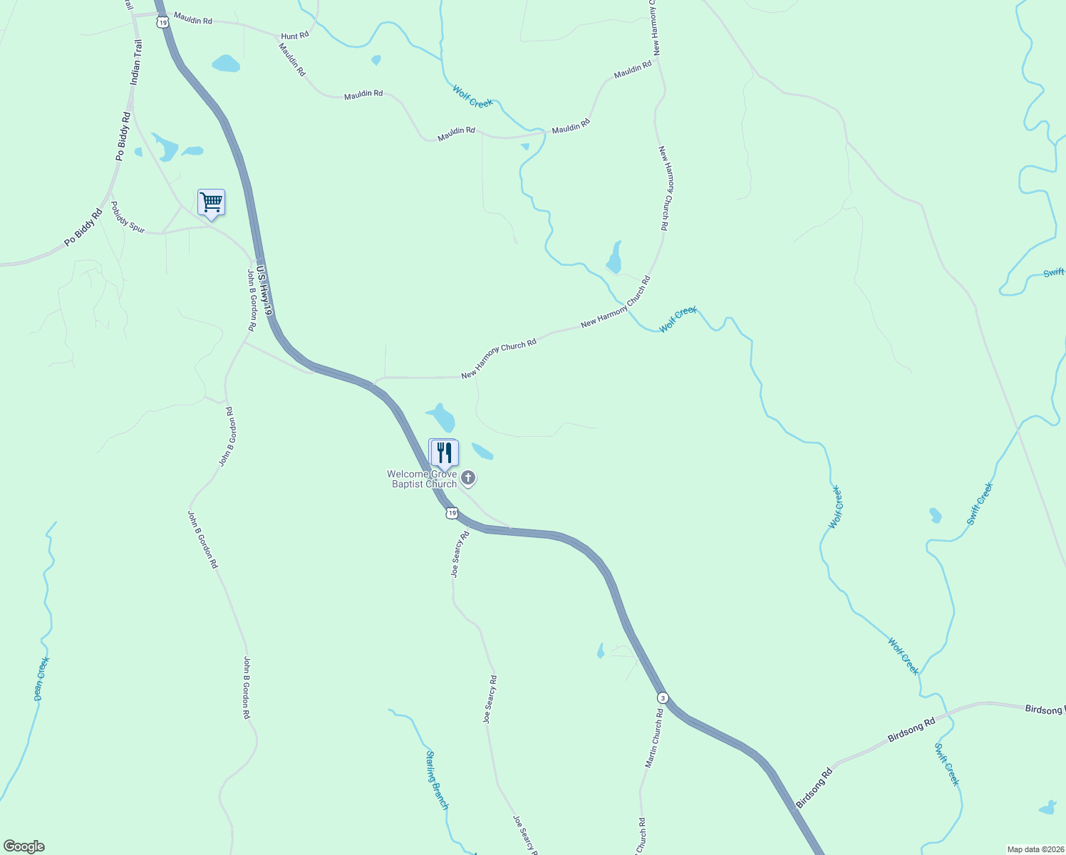 map of restaurants, bars, coffee shops, grocery stores, and more near 193 Samuel Atwater Road in Thomaston
