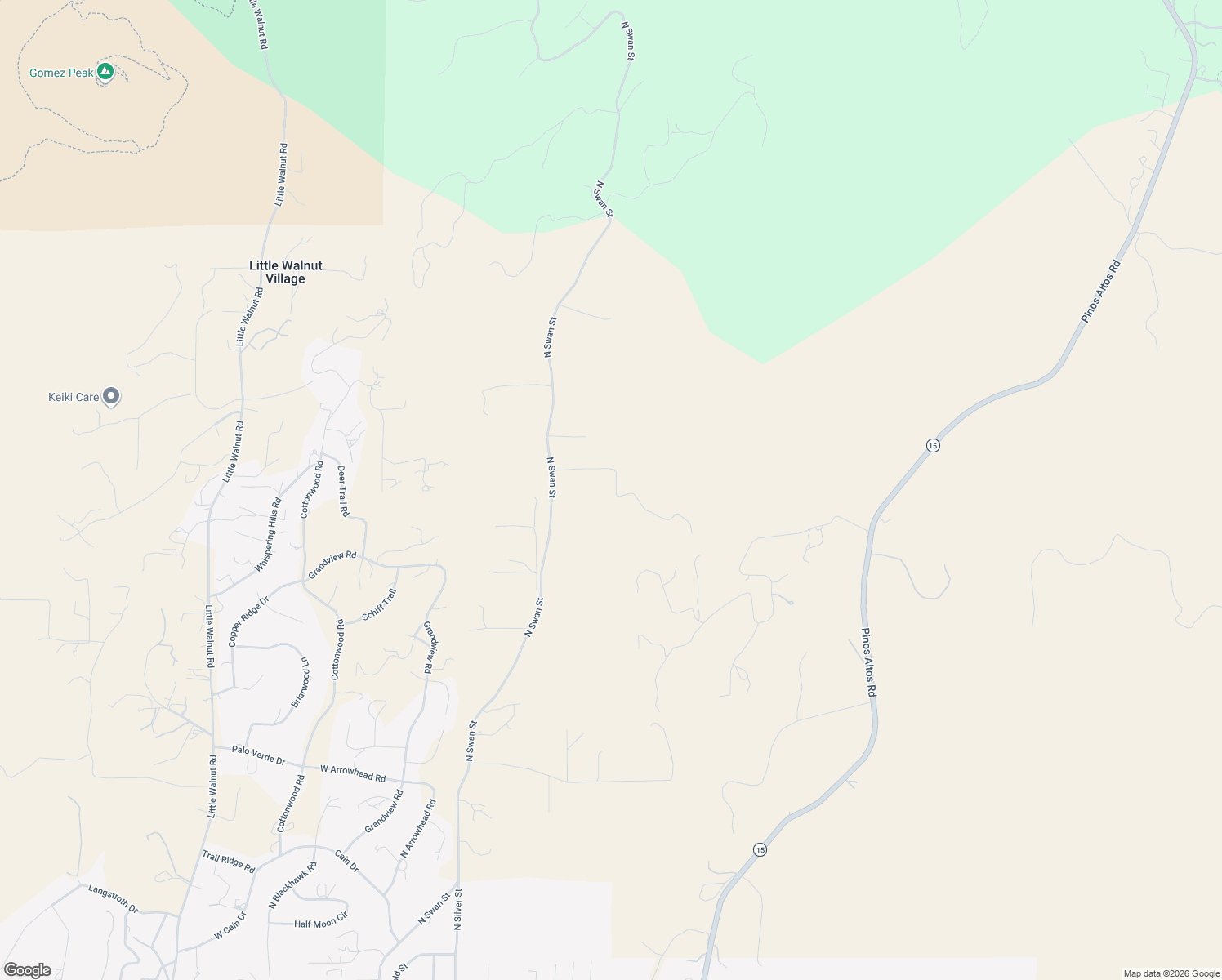 map of restaurants, bars, coffee shops, grocery stores, and more near 34 Cygnet Road in Silver City