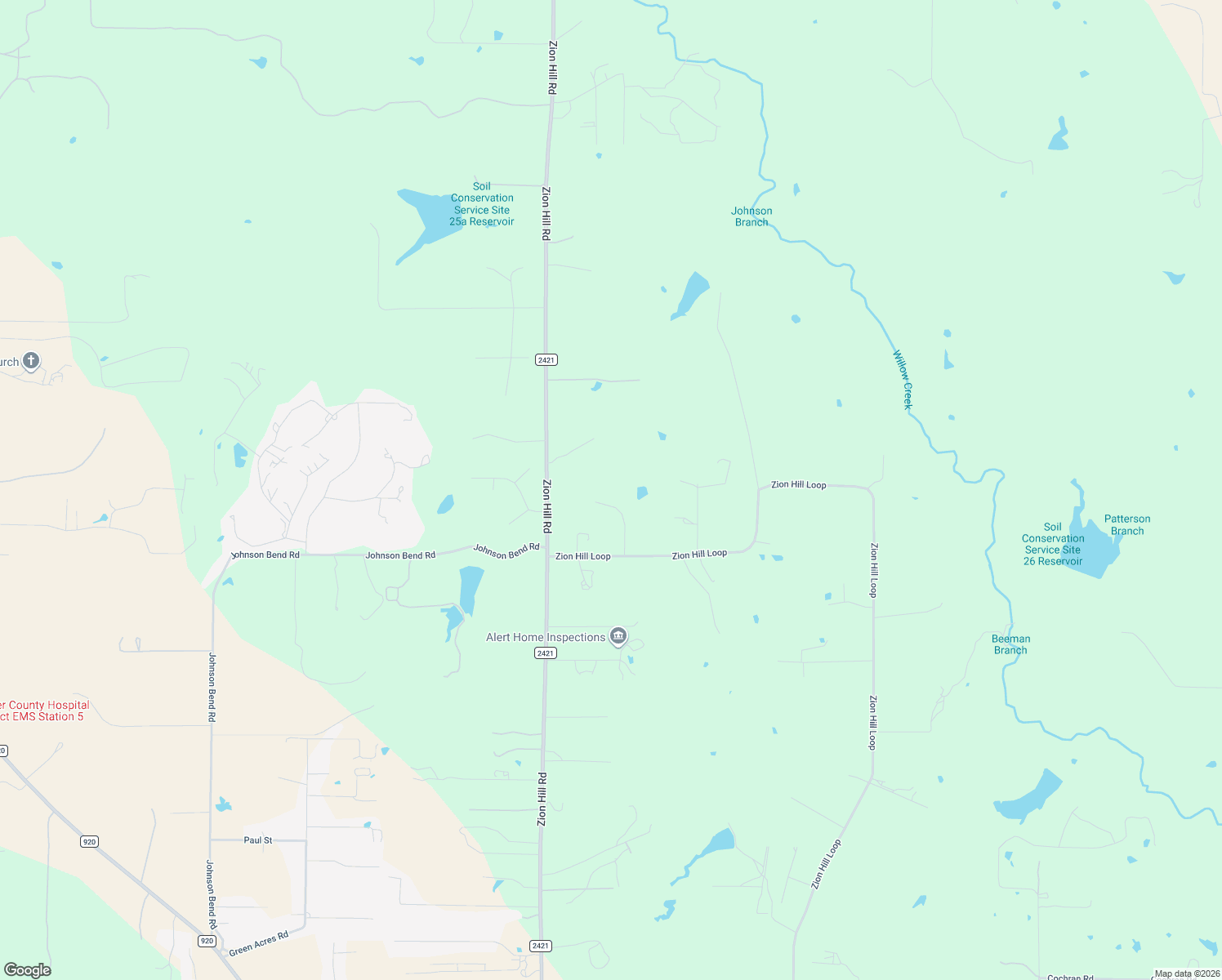 map of restaurants, bars, coffee shops, grocery stores, and more near 238 Aycock Court West in Weatherford