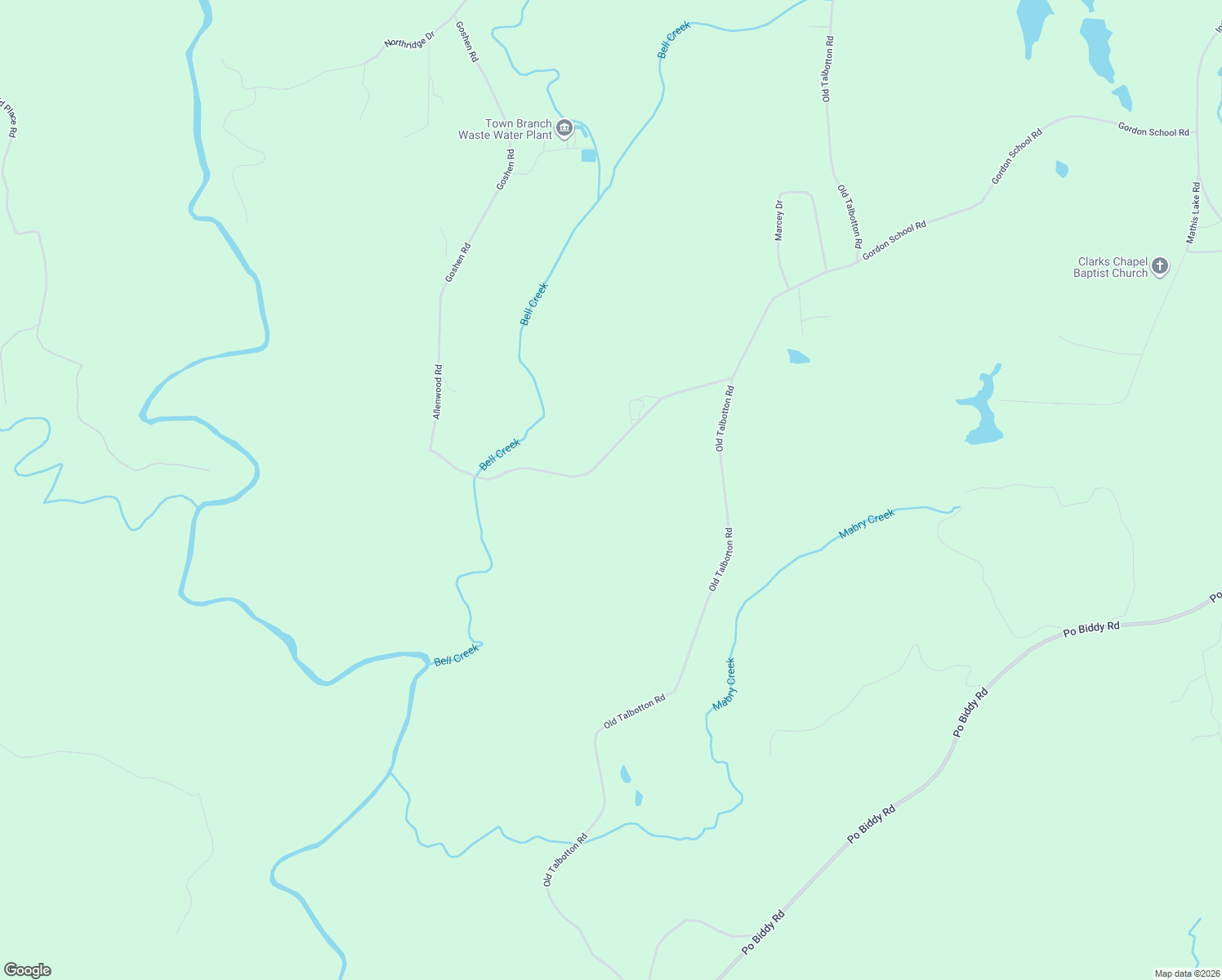 map of restaurants, bars, coffee shops, grocery stores, and more near 830 Gordon School Road in Thomaston