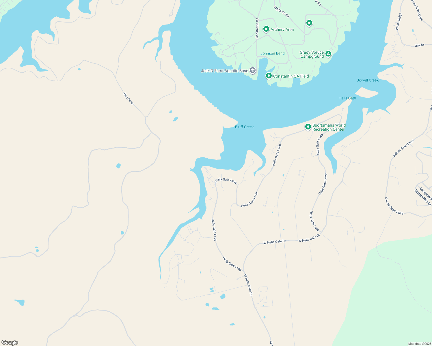 map of restaurants, bars, coffee shops, grocery stores, and more near 3109 Upcreek Alley in Strawn