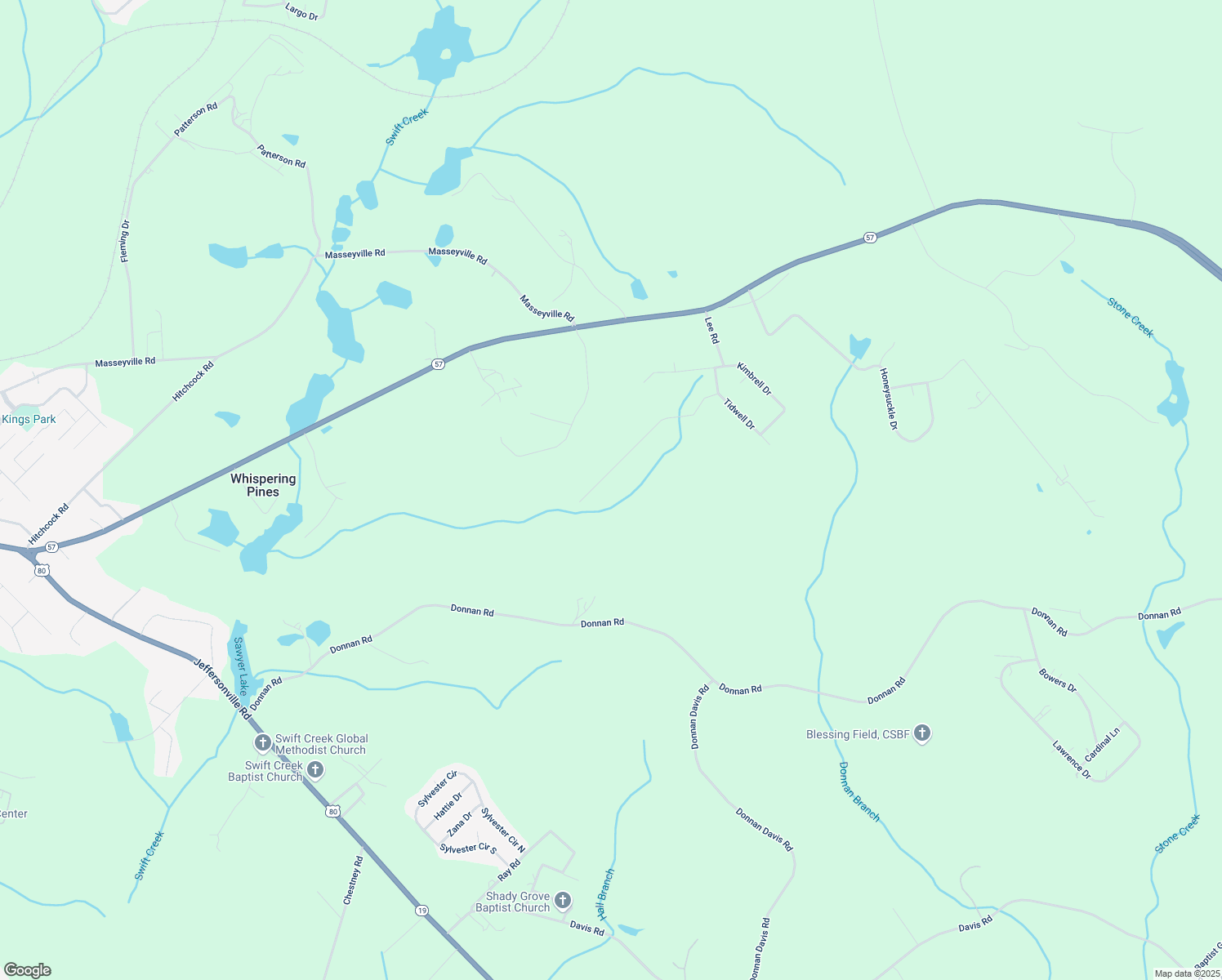 map of restaurants, bars, coffee shops, grocery stores, and more near 195 Rockingham Place in Macon