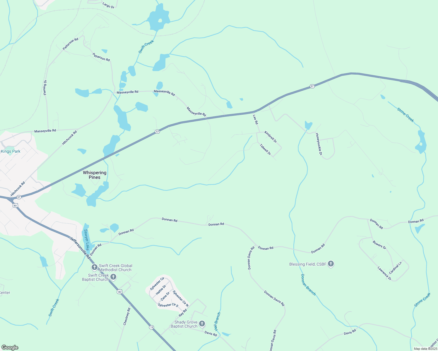 map of restaurants, bars, coffee shops, grocery stores, and more near 195 Rockingham Place in Macon