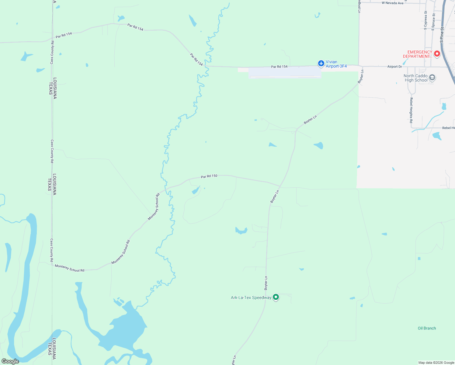 map of restaurants, bars, coffee shops, grocery stores, and more near 10513 Monterey School Rd in Vivian