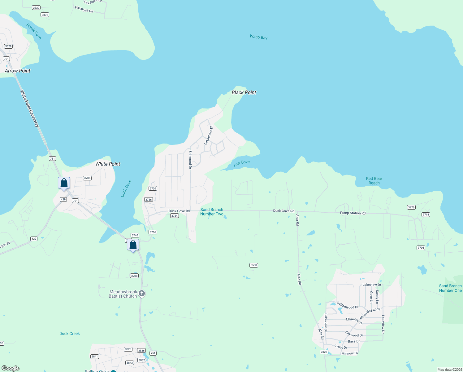 map of restaurants, bars, coffee shops, grocery stores, and more near 11076 Ash Cove Rd in Wills Point