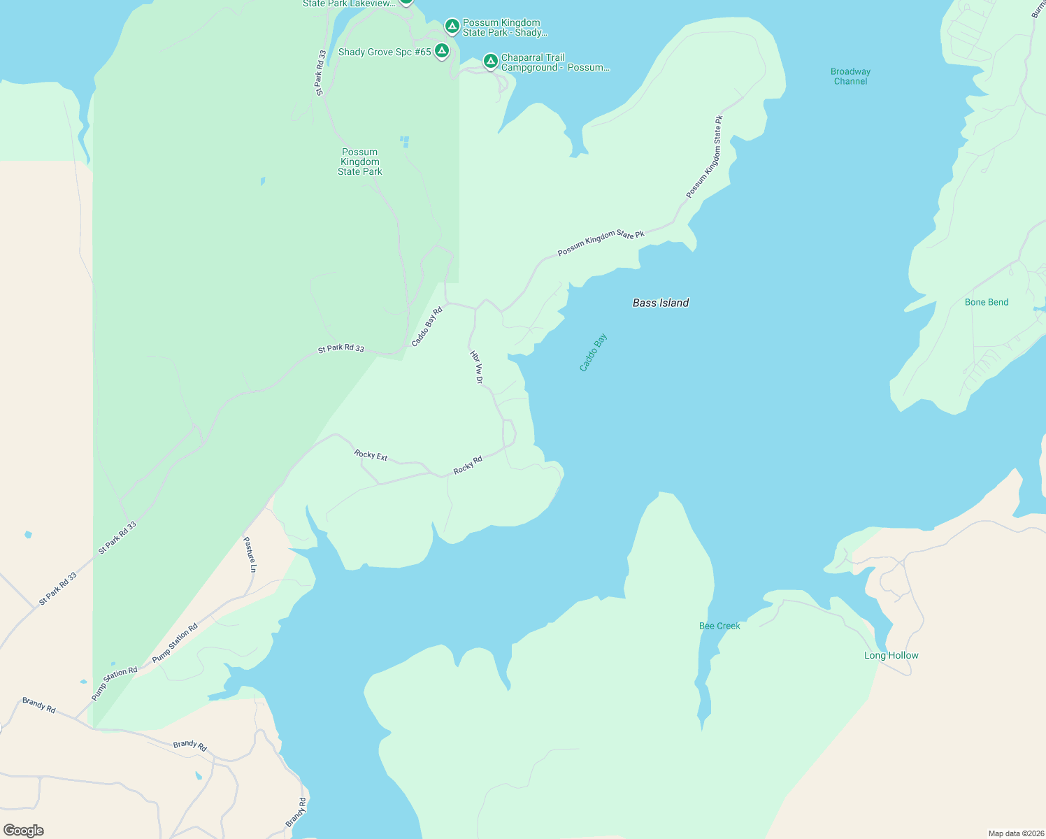 map of restaurants, bars, coffee shops, grocery stores, and more near 3825 Harbor View in Caddo