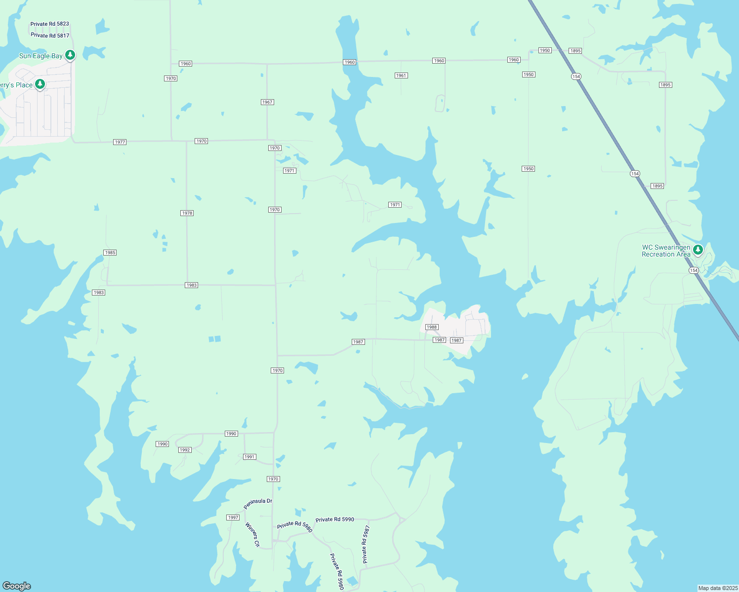 map of restaurants, bars, coffee shops, grocery stores, and more near 275 PR 5986 in Yantis
