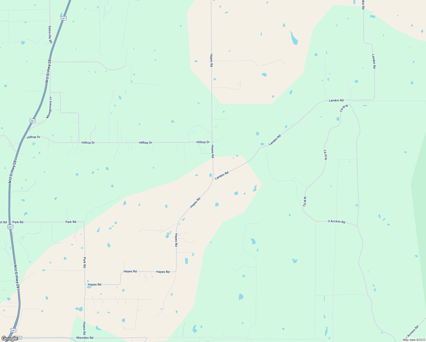 map of restaurants, bars, coffee shops, grocery stores, and more near 1401 Hayes Rd in Mineral Wells