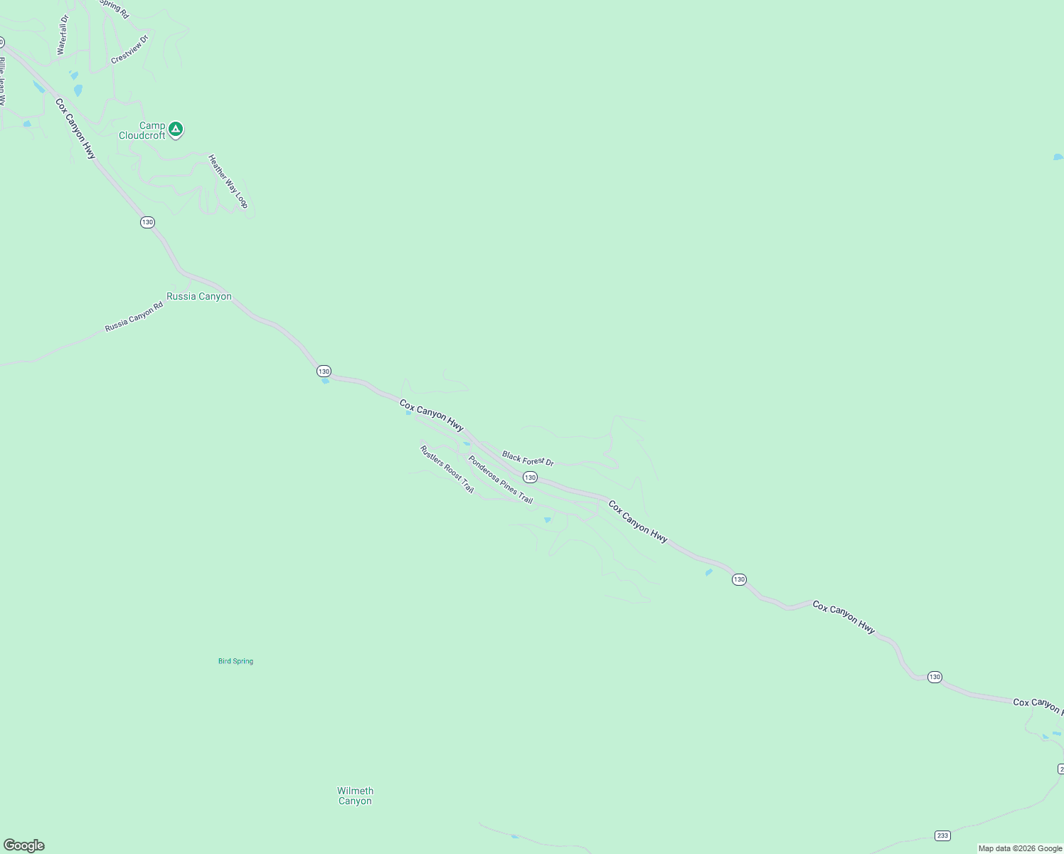 map of restaurants, bars, coffee shops, grocery stores, and more near 36 Enchanted Forest Lane in Cloudcroft