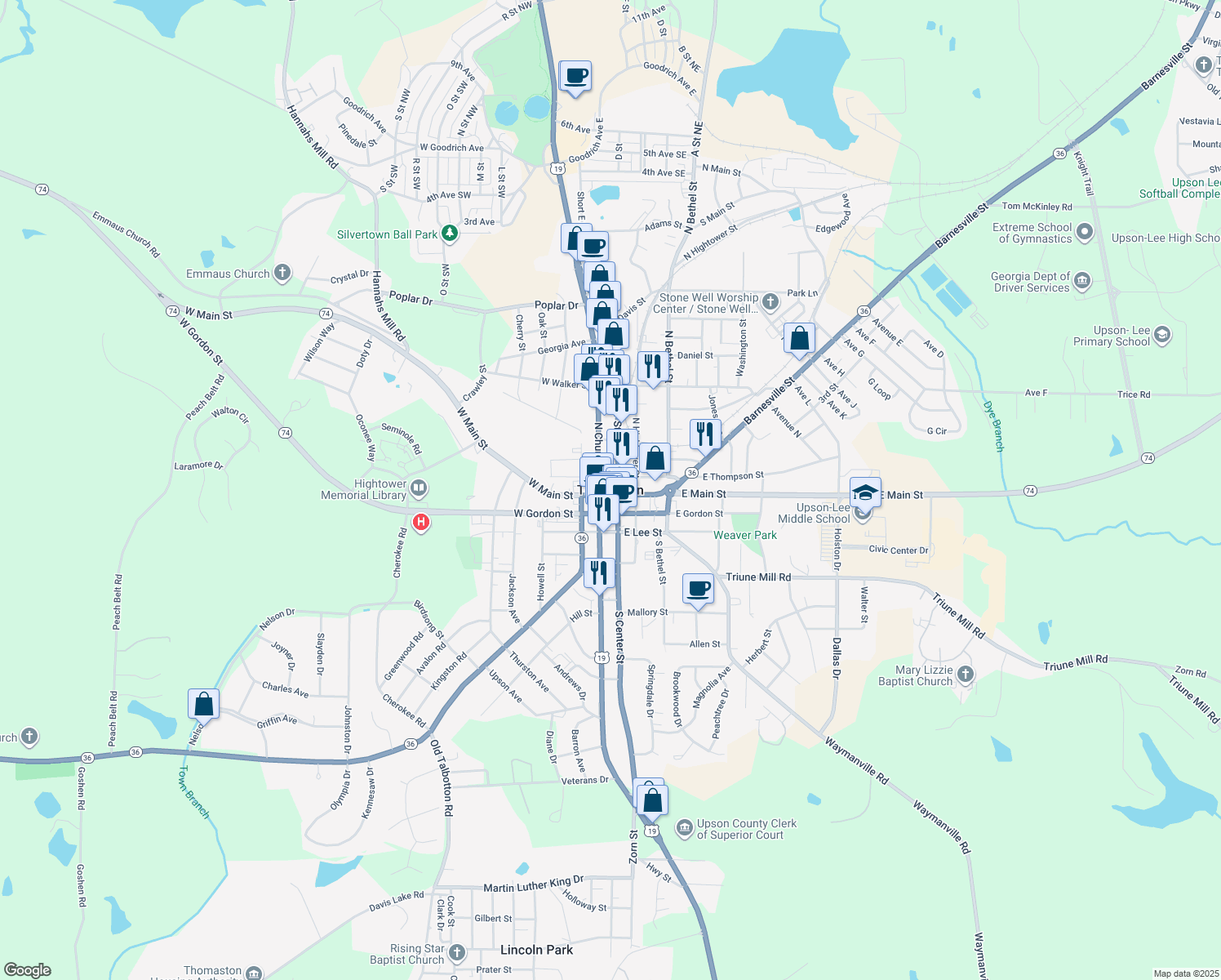 851 Pleasant Valley Road, Molena GA Walk Score
