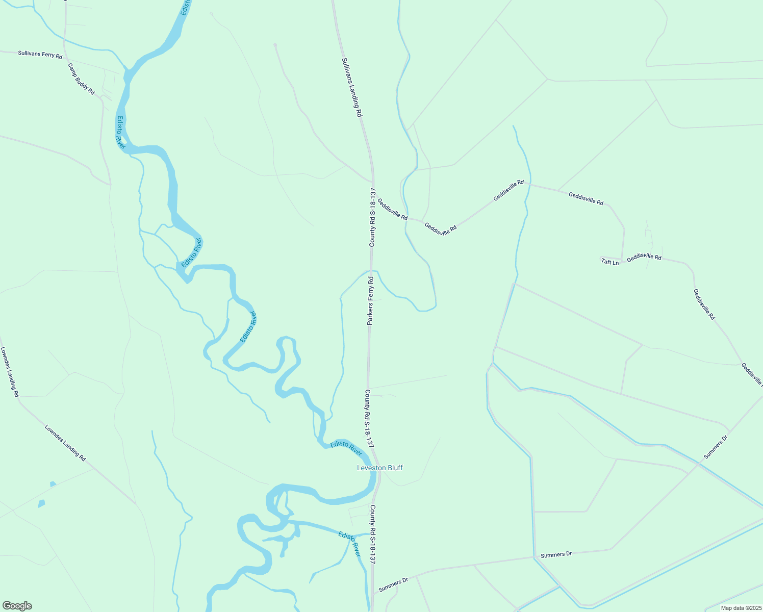 map of restaurants, bars, coffee shops, grocery stores, and more near 8700 Parkers Ferry Road in Adams Run