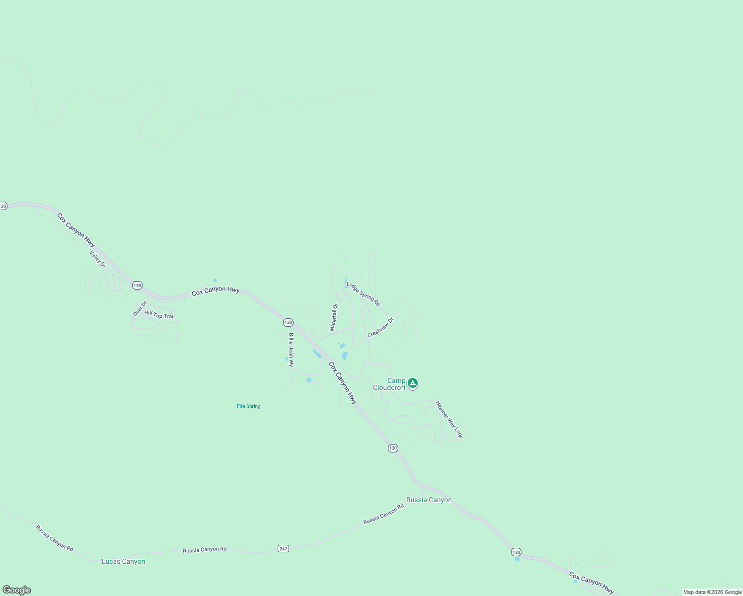map of restaurants, bars, coffee shops, grocery stores, and more near 66 Lodge Spring Road in Cloudcroft