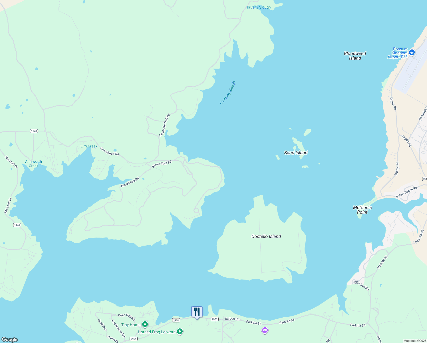 map of restaurants, bars, coffee shops, grocery stores, and more near 46 Shawnee Court in Graham
