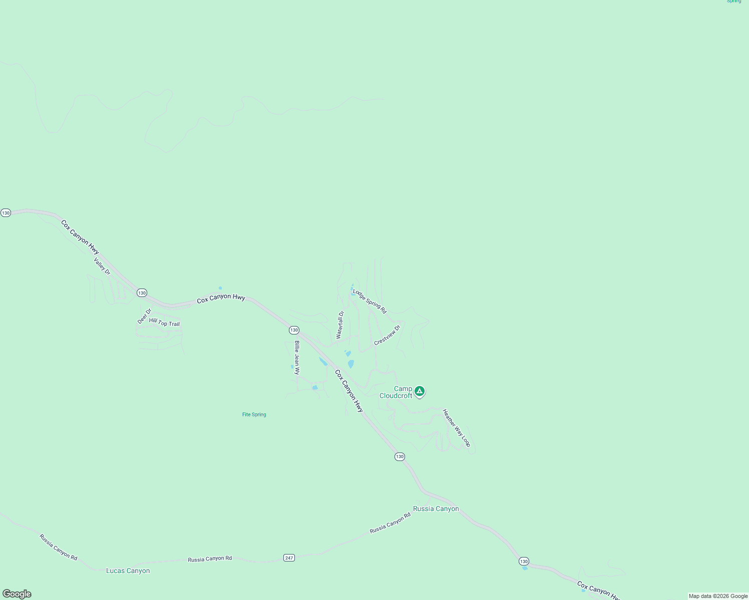 map of restaurants, bars, coffee shops, grocery stores, and more near 66 Lodge Spring Road in Cloudcroft
