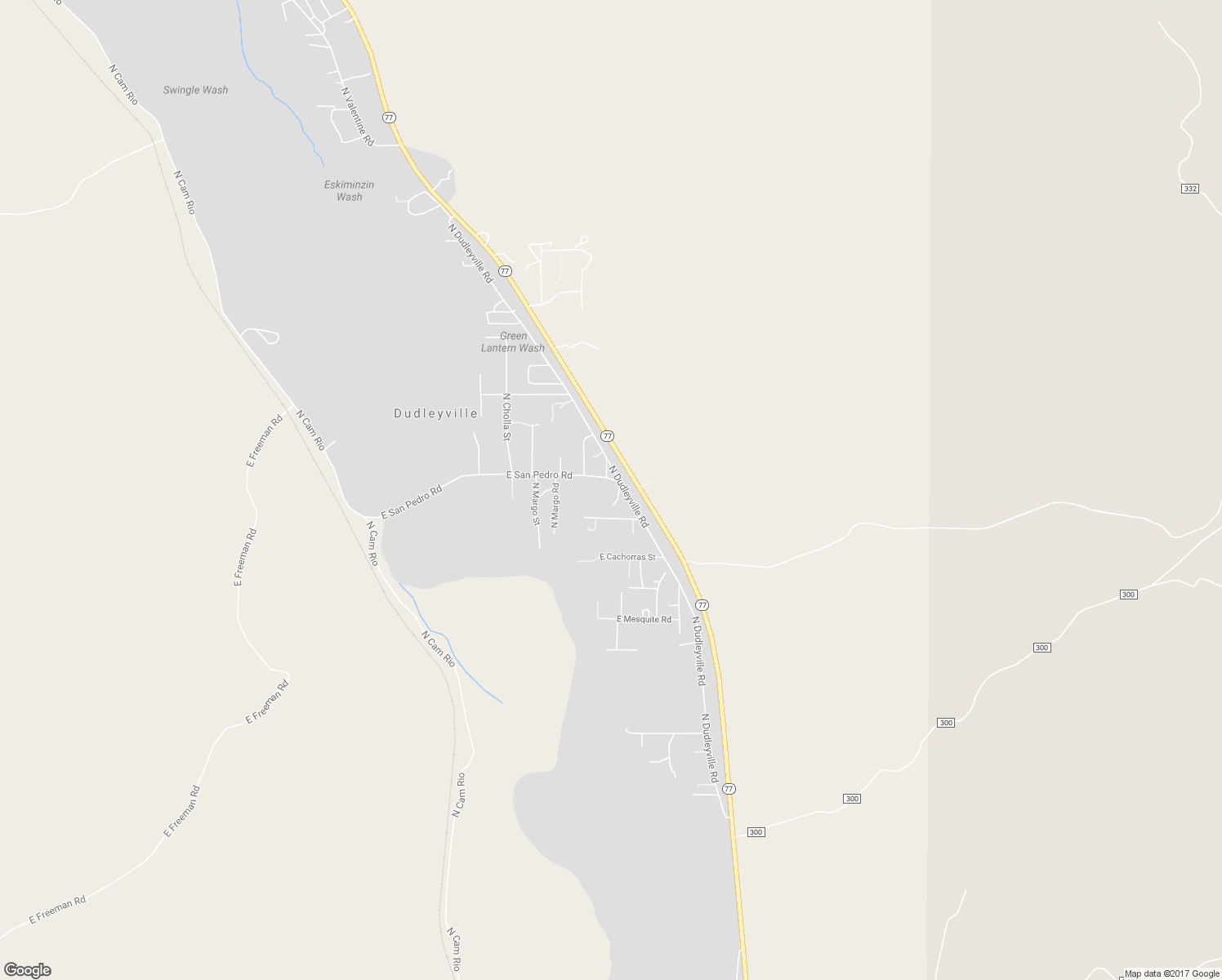 map of restaurants, bars, coffee shops, grocery stores, and more near 78865 East San Pedro Road in Winkelman