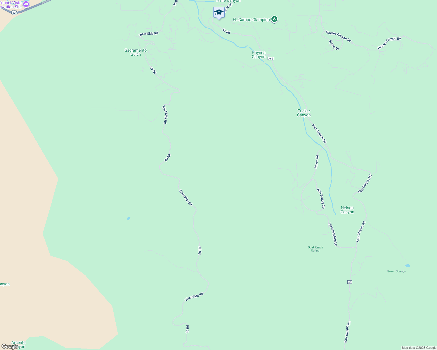 map of restaurants, bars, coffee shops, grocery stores, and more near in HI RLS Mountain PK
