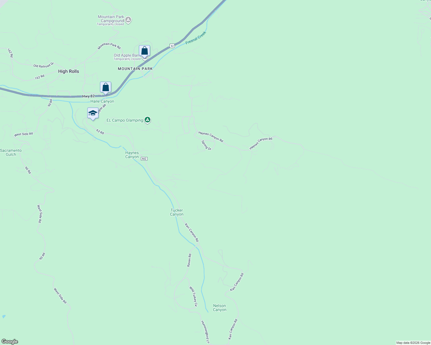 map of restaurants, bars, coffee shops, grocery stores, and more near 15 Oak Lane in Otero