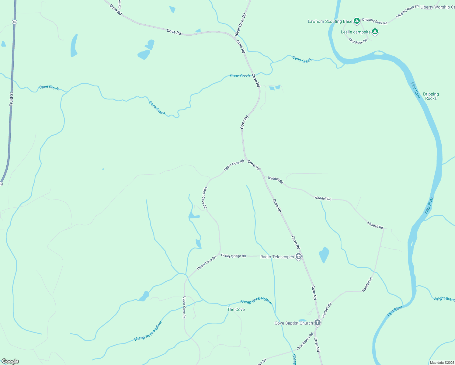 map of restaurants, bars, coffee shops, grocery stores, and more near 229 Upper Cove Road in Woodbury