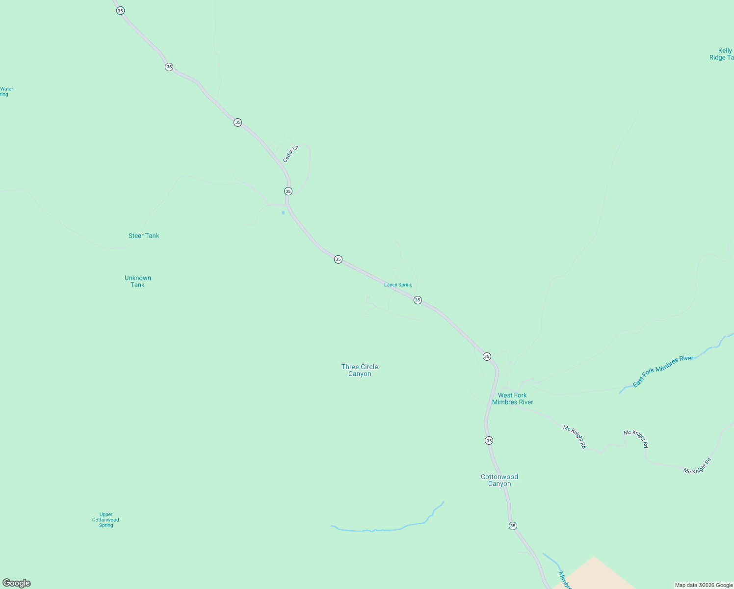 map of restaurants, bars, coffee shops, grocery stores, and more near 2 John Deere Road in Mimbres
