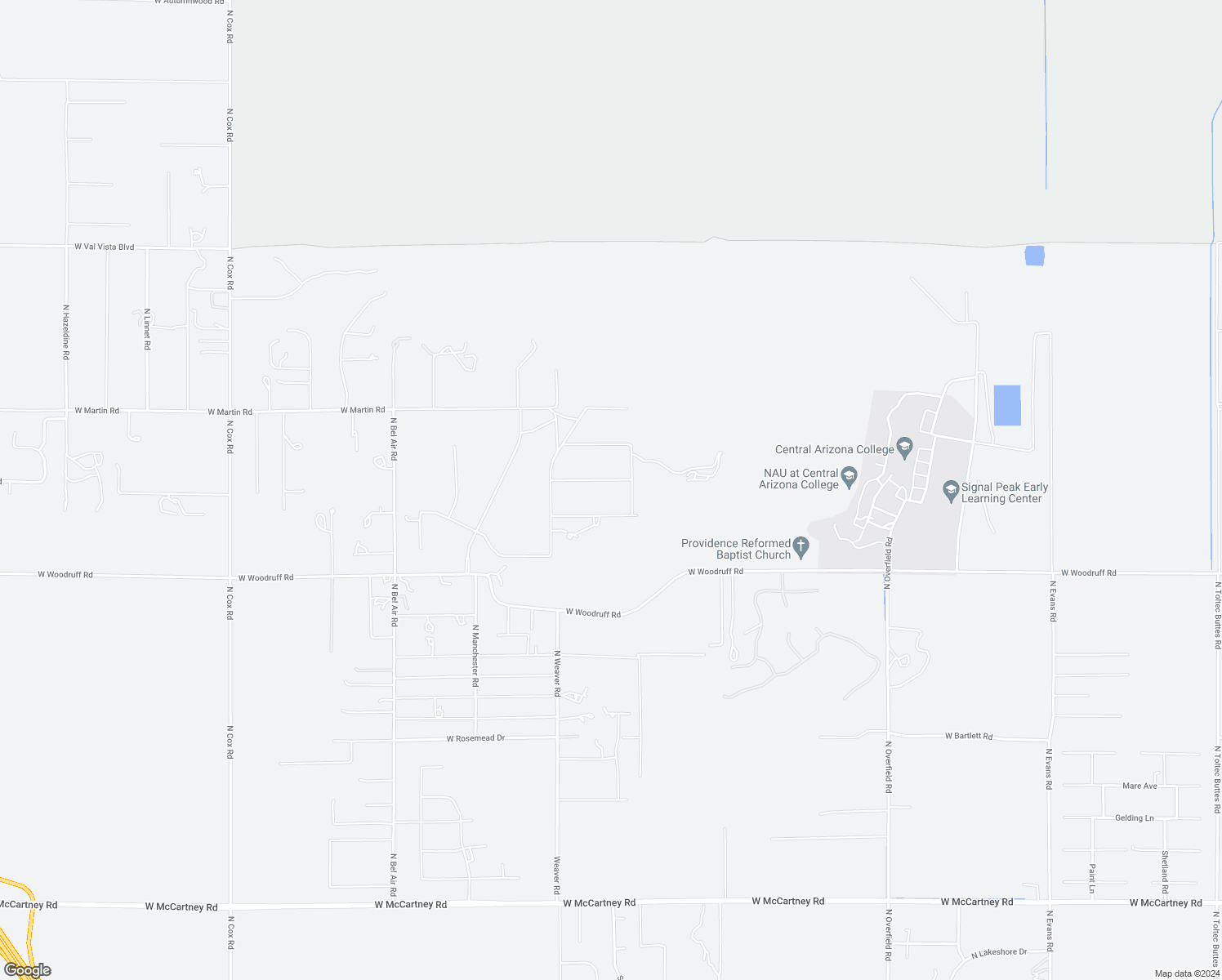 map of restaurants, bars, coffee shops, grocery stores, and more near 9339 W Paseo Verde Dr in Casa Grande