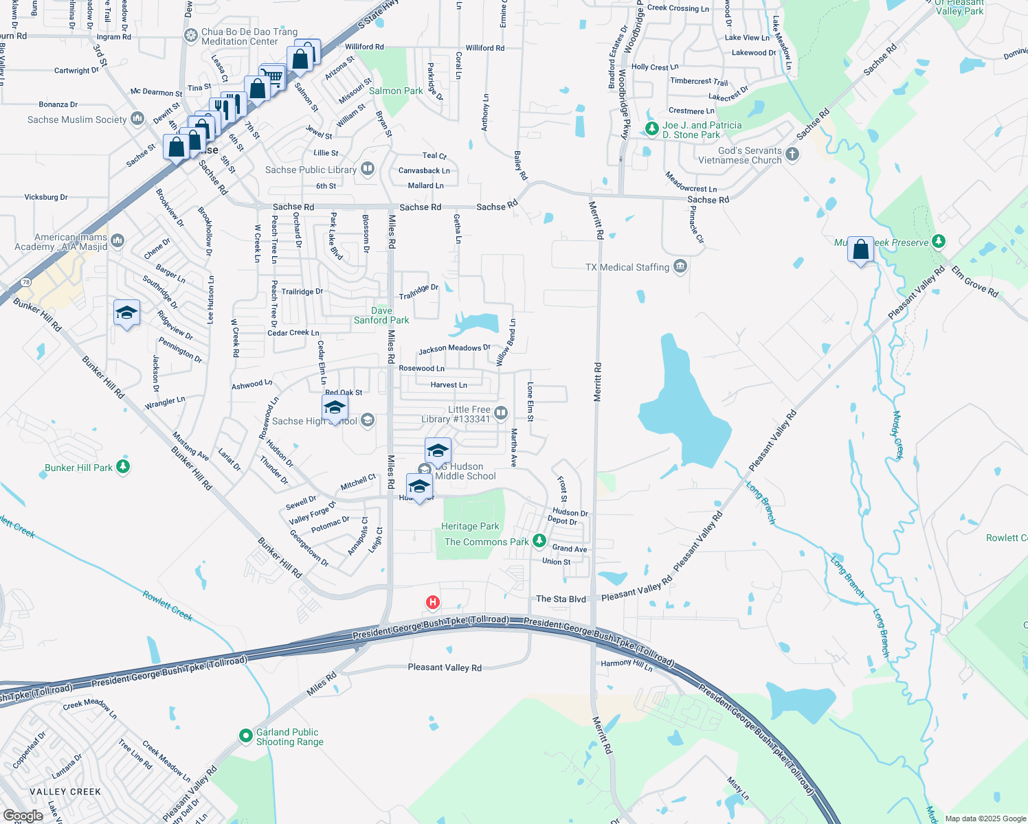 4305 Martha Avenue, Sachse TX Walk Score