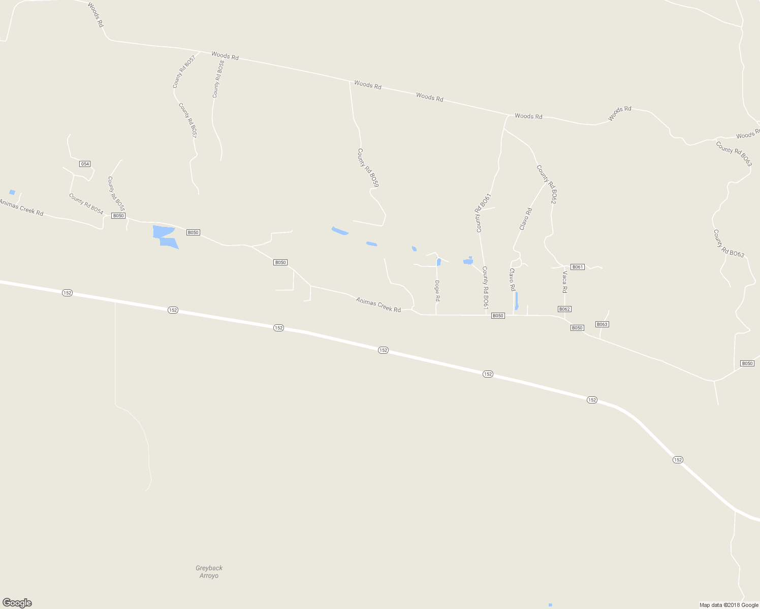 map of restaurants, bars, coffee shops, grocery stores, and more near Animas Creek Road in Caballo