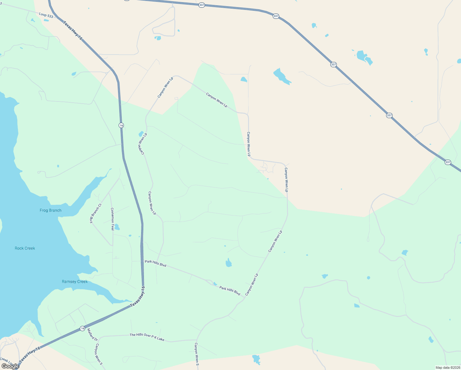 map of restaurants, bars, coffee shops, grocery stores, and more near 3034 Shooting Star Court in Graford