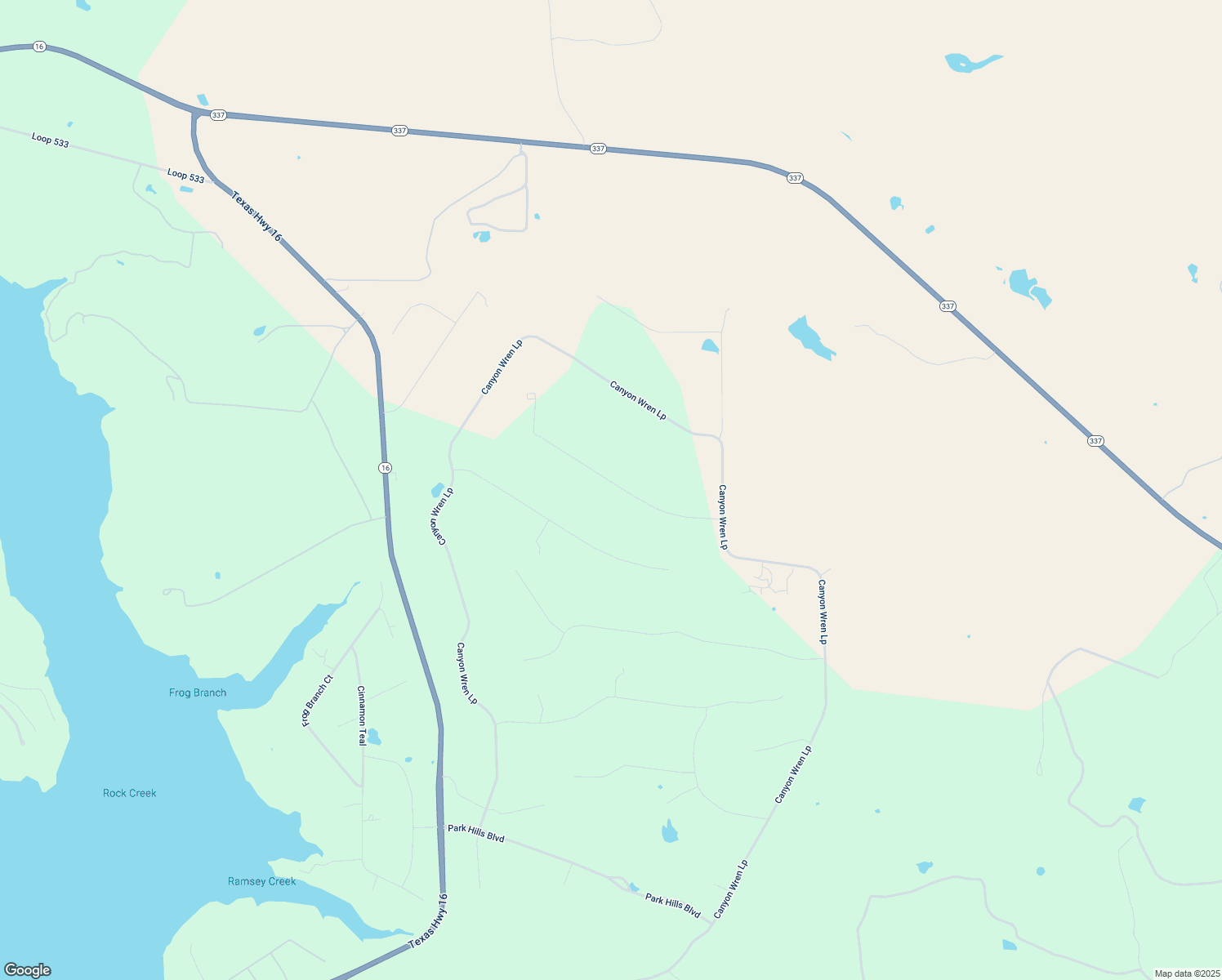 map of restaurants, bars, coffee shops, grocery stores, and more near 1175 Caprock Court in Graford