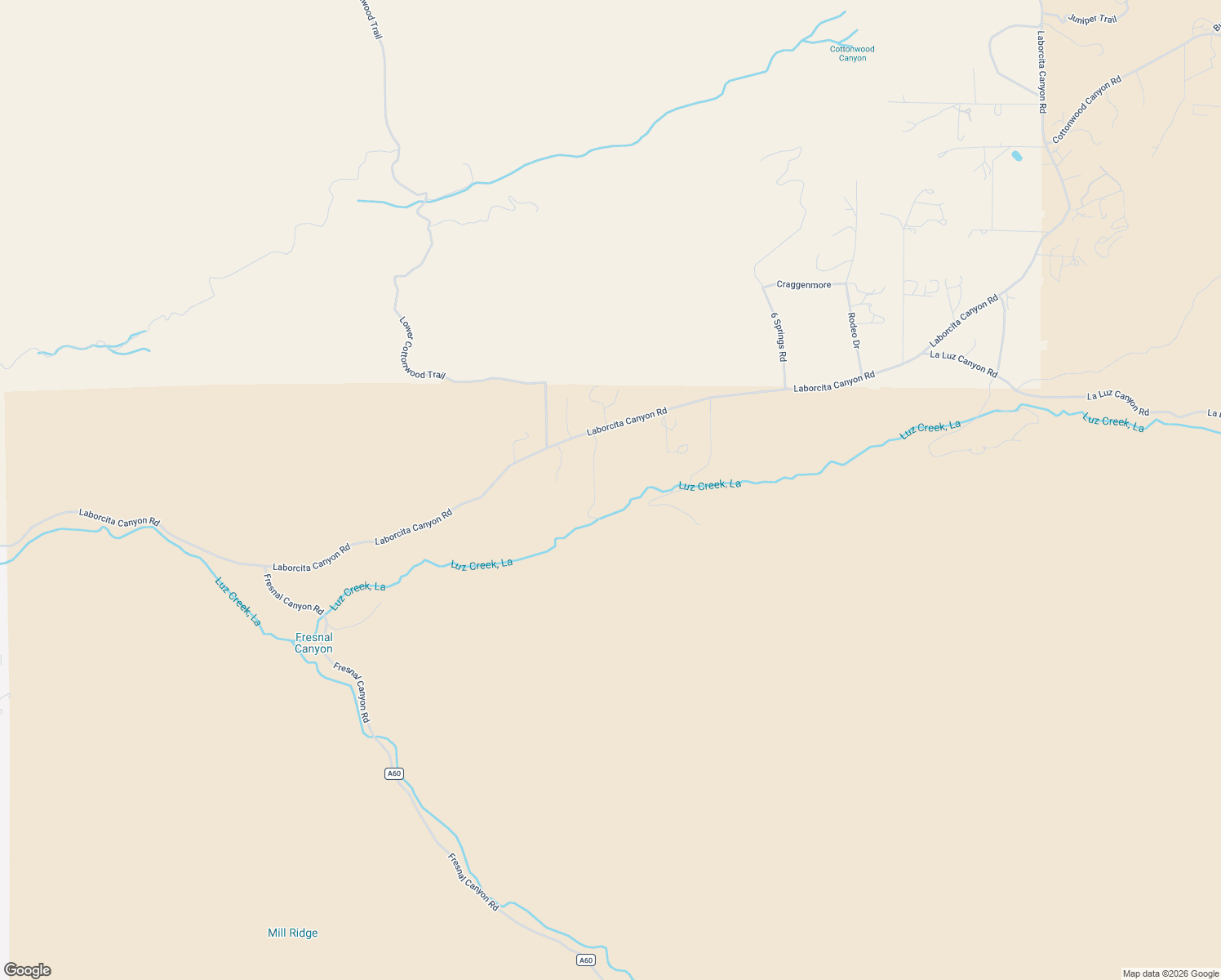 map of restaurants, bars, coffee shops, grocery stores, and more near 17 Zia Trail in La Luz