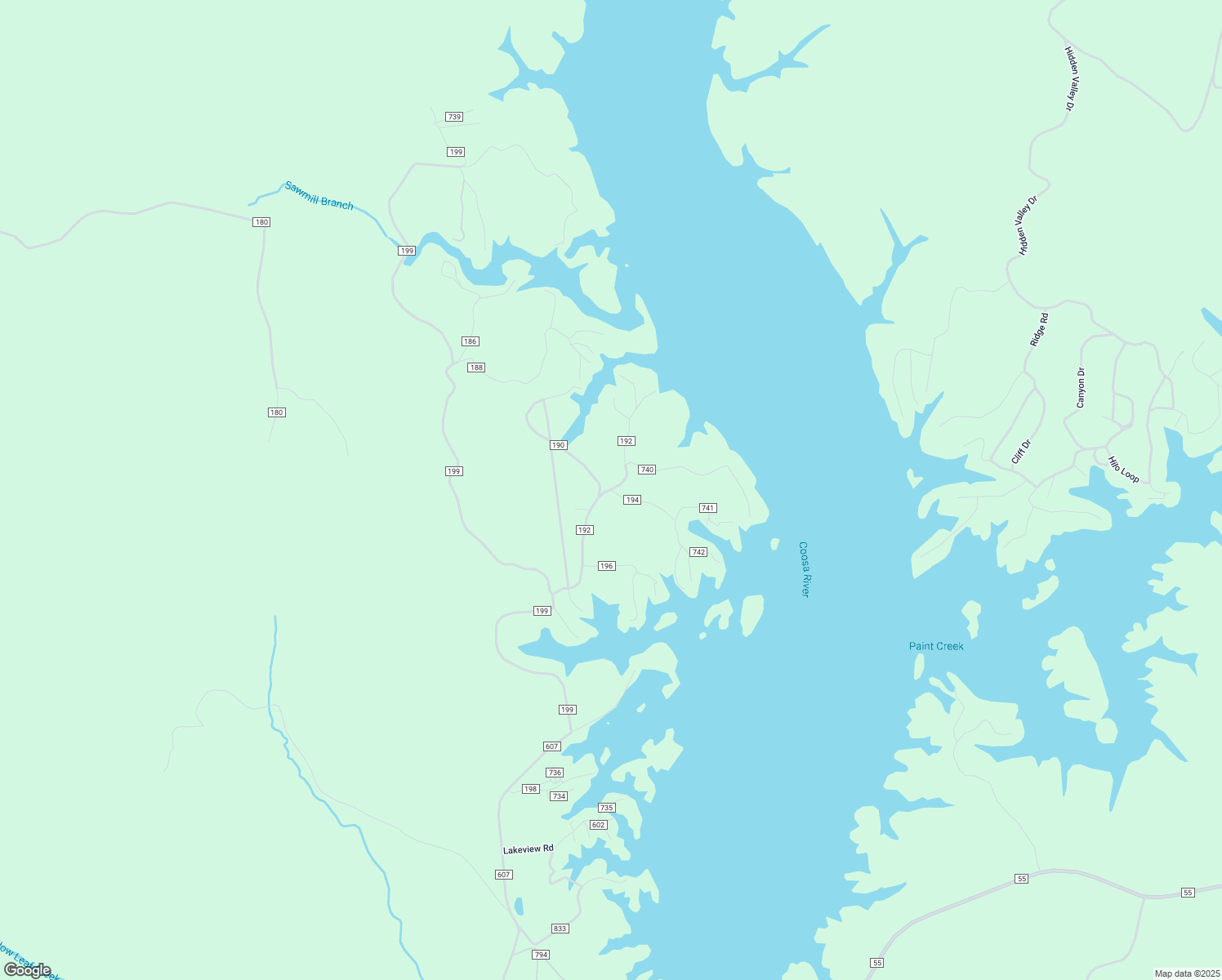 map of restaurants, bars, coffee shops, grocery stores, and more near 1 County Road 194 in Clanton