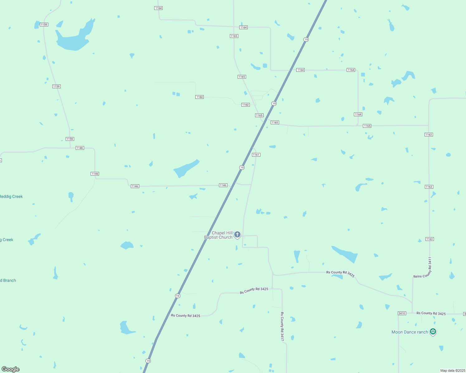 map of restaurants, bars, coffee shops, grocery stores, and more near 10721 Texas 19 in Point
