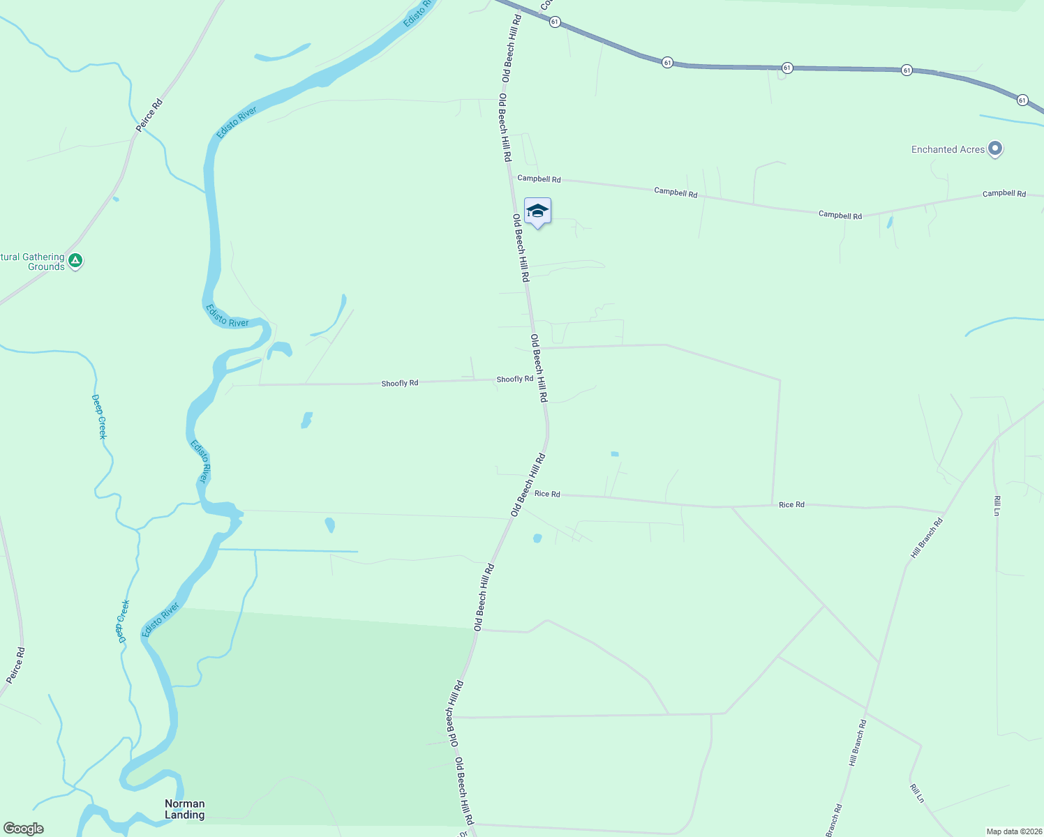 map of restaurants, bars, coffee shops, grocery stores, and more near 1977 Old Beech Hill Road in Ridgeville